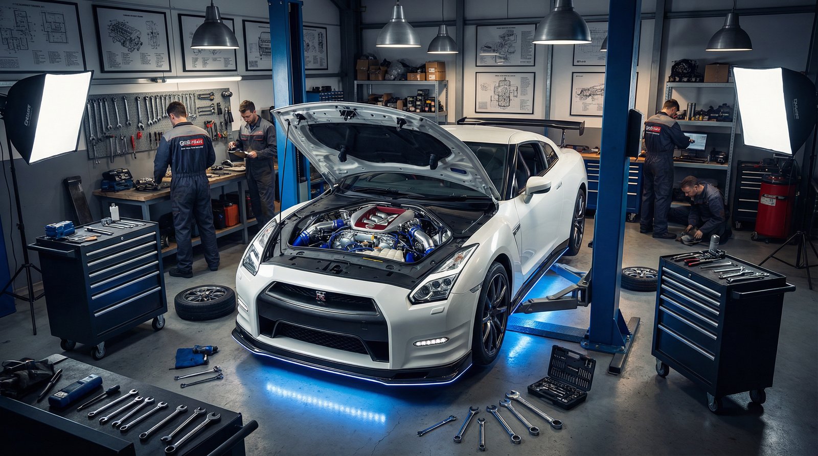 探花GTR改装视频